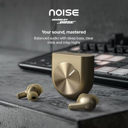 Noise Master Buds 2 with SoundByBose (2026), 51dB Adaptive ANC, Hi-Res LHDC Audio,360° Spatial Audio with Head Tracking, 6-mic ENC, Dual Pairing, Fast Charge & BT v6.1 (Mercury) - color: Mercury