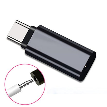 chenyang USB C to 3.5mm Adapter,DC 3.5mm Earphone AUX Audio Female to USB 3.1 Type C Male Headphone Adapter - style: USB-C to AUX