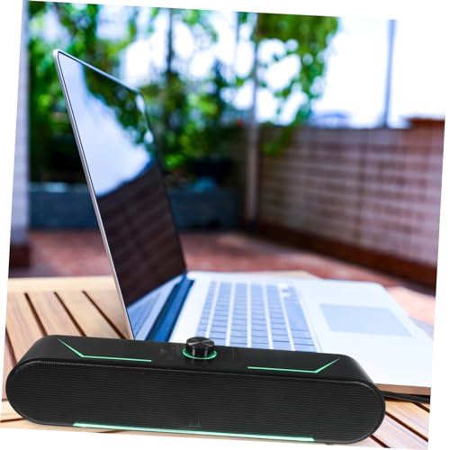 Angoily Large for Desk 15° Angle Design Sound Easy Volume Control Universal Use for Music Movies Games