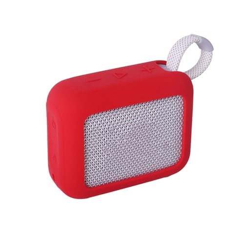 Silicone Case Cover for GO 4 GO4 Bluetooth-Compatible Full Cover Thickened Protective Sleeve Protective Sleeve - color: Black