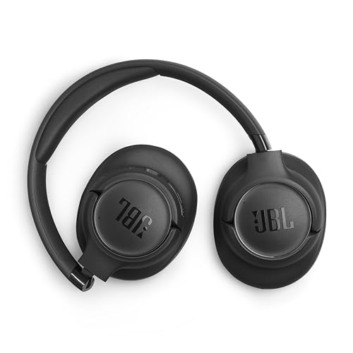 JBL Tune 780NC - Noise Cancelling Headphones - Black | Hi-Res JBL Pure Bass Sound plus Spatial Sound, Adaptive Noise Cancelling with Smart Ambient - color: Black