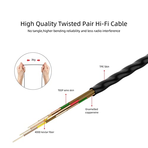 SoundMAGIC E10 Wired Earbuds, No Mic, Premium Hi-Fi, 3.5mm Jack, Gold | Rich punchy bass, Full layered audio, All-metal build, Tangle-free cable, Passive noise isolation, Ergonomic comfortable fit - color: Gold