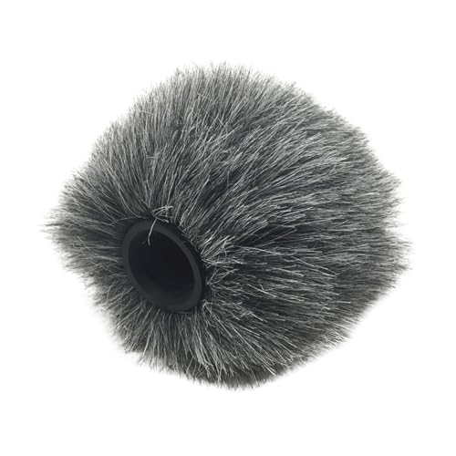 BESTonZON Mic Furry Windscreen Cover for Camera Microphones High-performance Accessory for and Smartphone Use Easy to Install Sound Absorption
