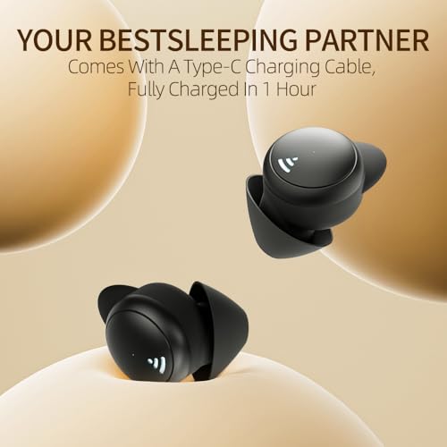 Sleep Earbuds for Side Sleepers, Ultra-Mini Wireless Sleep Headphones