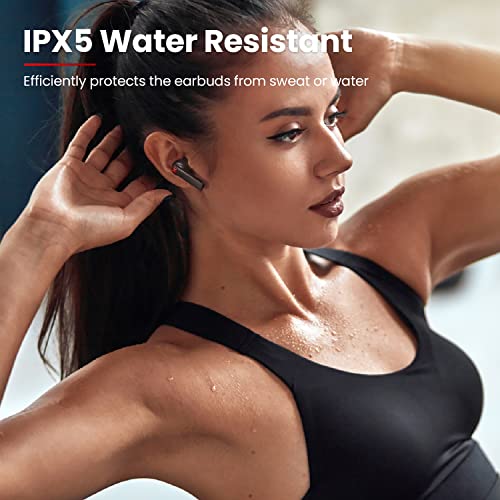 Tecno Wireless Earbuds Bluetooth Gaming Headphones with Microphone, in Ear Bluetooth Gaming Earbuds Noise Cancelling with Mic, 50ms Ultra-Low Latency Bluetooth Earbuds Gaming, G01 White