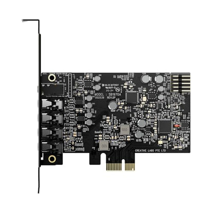 Creative Sound Blaster Audigy Fx Pro Hi-Res PCIe Sound Card | Hi-Res, PCIe Sound Card, Hi-Res Audio, Surround Sound, Clean Audio, PC Upgrade