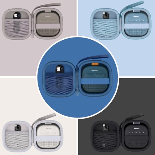 Hard Case for Bose SoundLink Micro 2nd Gen Portable Bluetooth Speaker - color: Twilight Blue Case