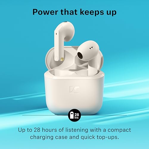 Sennheiser ACCENTUM Open Wireless Earbuds, Bluetooth, 28hr Battery, Black - color: Black