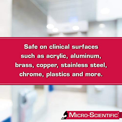 Micro-Scientific - M60034 Wipes Disinfectant Cleaner 160 Wipes Professional Disposables Surface Disinfectant Cleaning Wipes Opti Cide Max