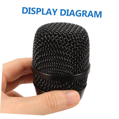Vaguelly Mic Ball Head Mesh Grill Replacement Grille for Microphone Pop Filter Cover