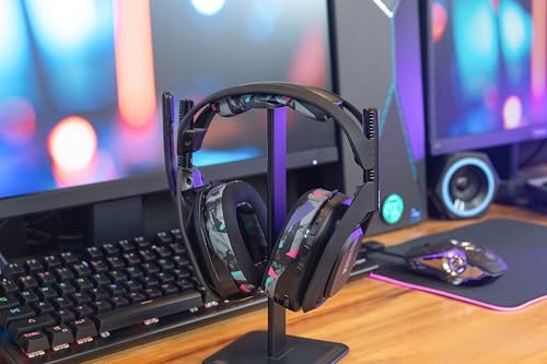 WC Mod Kit A50 - Earpads & Headband for Astro A50 Gen 4/5 / A50x | Made by Wicked Cushions | Cooling Gel Earpads and Matching Headband that offer Enhanced Comfort & Durability | 90's Black - color: 90's Black