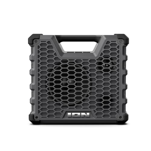 ION Trailblazer Summit All-Weather Durable iPX5 Water-Resistant Wireless Bluetooth Speaker and FM Radio