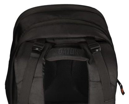 Gator Cases Club Series Backpack for DJ Equipment with Laptop Section and Bright Orange Interior; Small (G-CLUB BAKPAK-SM) - size: Small Backpack