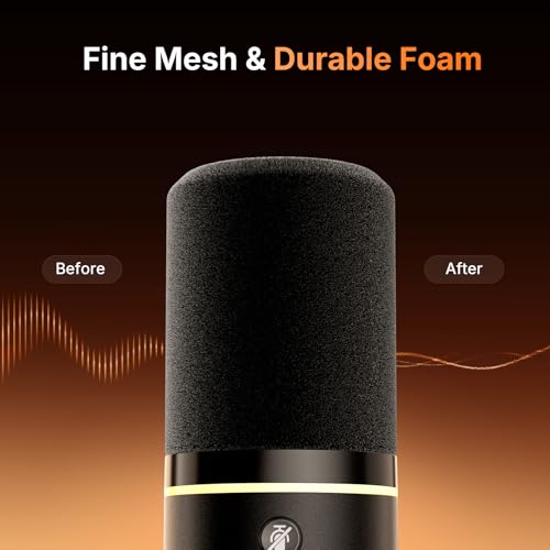 MAONO Foam Windscreen for PD200W/PD200X Microphone