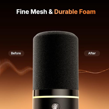 MAONO Foam Windscreen for PD200W/PD200X Microphone