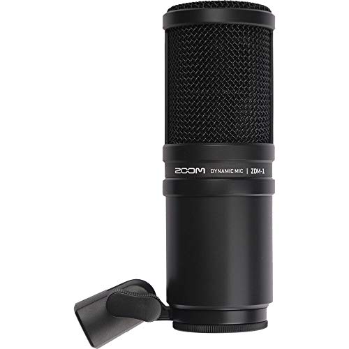 Zoom V3 Vocal Effects Processor + Zoom ZDM-1 Dynamic Microphone + Over-Ear Stereo Headphones + Microphone Stand + Zoom AD-16 9V AC Adapter + Mic Cable + Cloth - Deluxe Bundle