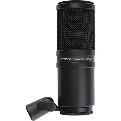 Zoom V3 Vocal Effects Processor + Zoom ZDM-1 Dynamic Microphone + Over-Ear Stereo Headphones + Microphone Stand + Zoom AD-16 9V AC Adapter + Mic Cable + Cloth - Deluxe Bundle