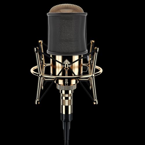 Pop Filter Adjustable Microphone Wind Cover Accessory for Singing