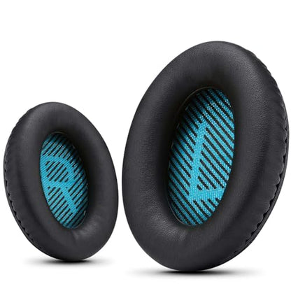 Professional Replacement Bose Headphone Covers, Bose Replacement Headphone Pads for QuietComfort 35 ii/QC35/QC25/QC2/QC15/Ae2/Ae2i/Ae2w/SoundTrue & SoundLink, by Krone Kalpasmos – Blue | for QuietComfort QC35/QC25/QC2/QC15/Ae2/Ae2i/Ae2w /SoundTrue/SoundLi