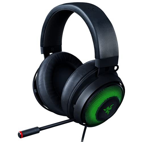 Razer Kraken Ultimate RGB USB Gaming Headset + Base Station V2 Chroma Bundle: Classic Black - style: Ultimate Edition