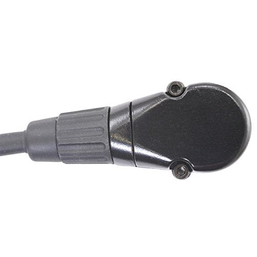 Male to Female XLR Cable with black connectors 25 FT Foot Feet Right Straight - color: Right-M to Straight-F, size: 025 ft