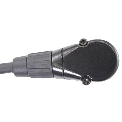 Male to Female XLR Cable with black connectors 25 FT Foot Feet Right Straight - color: Right-M to Straight-F, size: 025 ft
