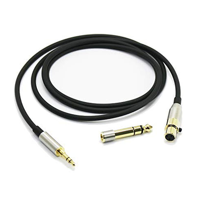 NewFantasia Replacement Audio Upgrade Cable Compatible with AKG K240, K240S, K240MK II, Q701, K702, K141, K171, K181, K271s, K271 MKII, M220, Pioneer HDJ-2000 Headphones 2meters/6.6feet - size: 6.6 ft