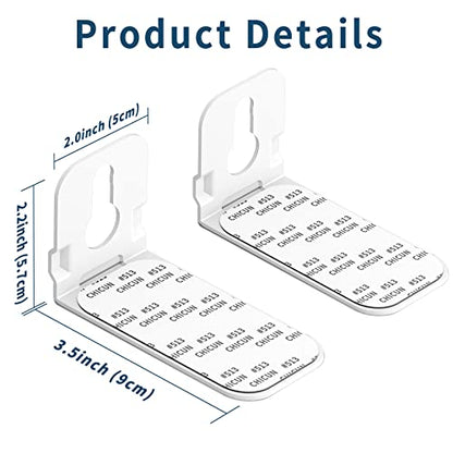 notiela Universal Soundbar Mount Wall Mount Shelf for Samsung, Onn, Sony, JBL, Vizio, Nakamichi, LG, Roku and Most of Sound Bars Mount Mounting Bracket Under TV, White - color: White, size: One Pack