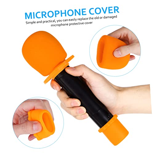 Toddmomy Case Sponge Inserts Storage Pouch for Windscreen Covers Accessory Holders Easy Zipper Closure