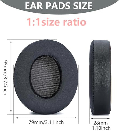 Replacement Ear Pads for Beats Studio 3.0 Wireless Titanium Color - color: Ice/titanium color