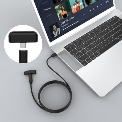 USB-C to USB-A Adapter Cable for SteelSeries Arctis 7X, Arctis 7P, Arctis 1 Wireless Gaming Headset Audio Transmitter Adapter, 4.9ft