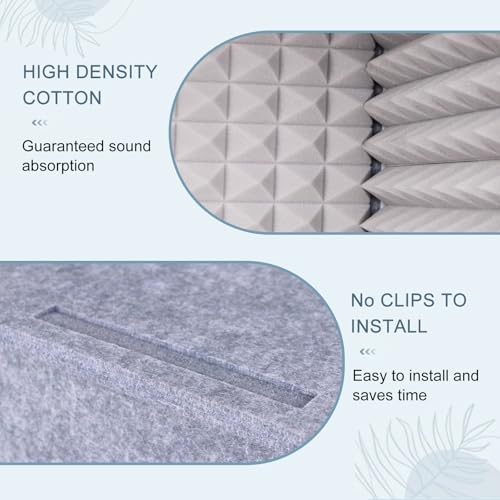 Desktop Soundproof Cover, Portable Vocal Booth, Microphone Isolation Booth Cube | Vocal Absorbing Shield, Small Music Recording Studio for Home Studio(Grey, 70x70cm) - size: 70x70cm