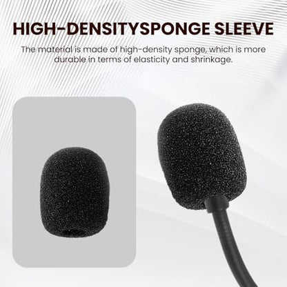 Replacement Microphone Compatible with Logitech Astro A30 Gaming Headset-Flexible Boom Mic with Noise-Canceling Foam