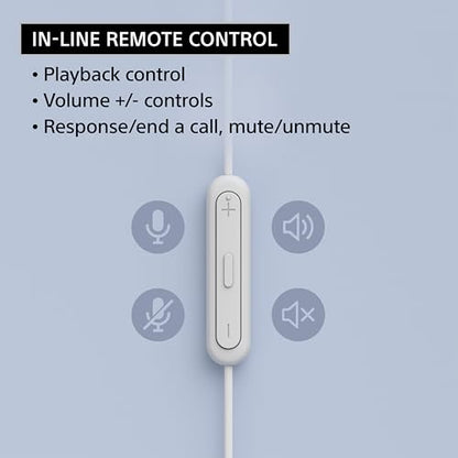 Sony IER-EX15C USB-C Plug, Wired in-Ear Headphones with Mic, Pink | For iPhone and Android Phones, Built-in Multi-Function Button, Volume and Mic Control, Supports USB Audio Class 1.0 Devices - color: Pink, style: USB-C, Mic