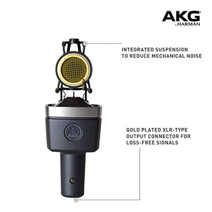 C214 Microphone Large Diaphragm Condenser Mic (Renewed)
