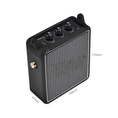 Silicone Cover Case for Marshall Stockwell II - color: Black