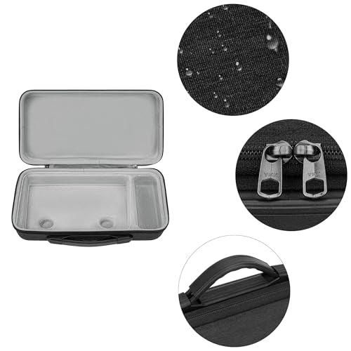 GEEKRIA Audio Interface Carrying Case, Hard Shell Travel Bag Compatible with Solid State Logic SSL 2 MKII/SSL 2 Plus MKII (Dark Gray)