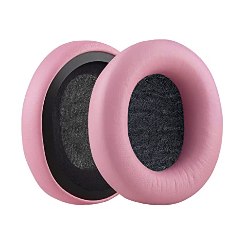 Geekria NOVA Replacement Ear Pads Compatible with Audio Technica ATH-M50X, M50XBT, M50XBT2, M50x ENSO, M50, M40X, M30, M20, M10 Headphones, Repair Parts (Pink) - color: Pink