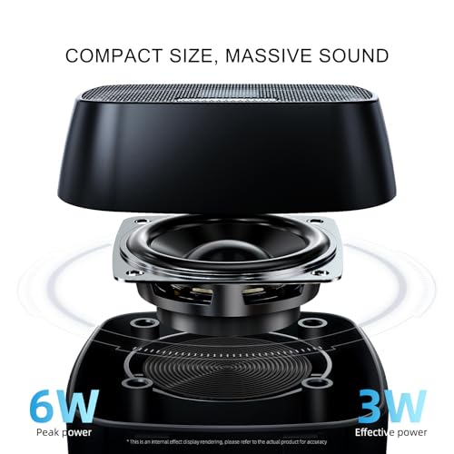 Computer Speakers for Desktop PC, 2.0 Stereo USB-Powered Speakers with 3.5mm AUX, in-Line Volume Control with LED Lights, Compact Plug and Play Speakers for Students, Teens, Monitor, Laptop