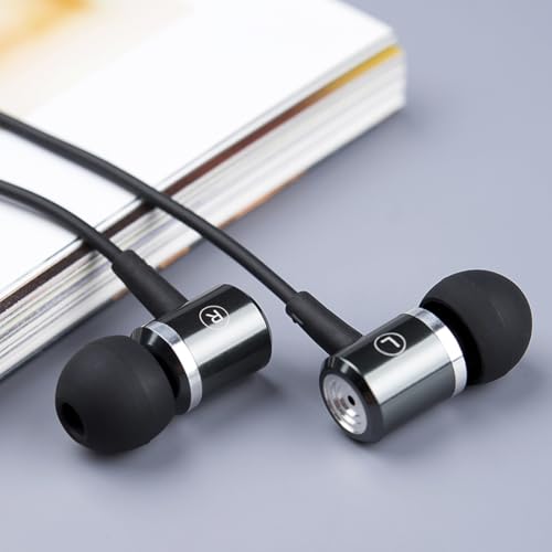 wired Ear buds with Mic Noise Cancellation Dynamic Bass In-ear Headphones | USB C Plug,Call Microphone Noise Cancelling wired Earphone,Sound-Isolating High fidelity USB Type C earbud with DAC audio