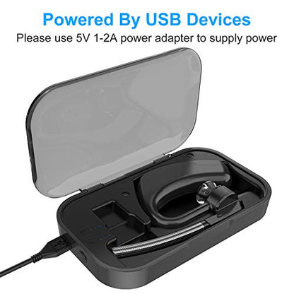 Portable Power Charging Case Only for Plantronics Voyager Legend Headset | 2 in 1 Charge Case with LED Indicator (Charging case only; NOT for Legend 30 or Legend 50、NOT for 𝐕𝐨𝐲𝐚𝐠𝐞𝐫 5200)