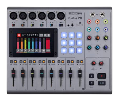 Zoom PodTrak P8 Mixer and Recorder