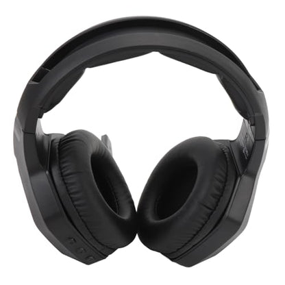 Gaming Headset, Gaming Headphone Memory with Foam Ear Cushions, Active Noise Cancelling Mic 3.5mm Wired Connection PC Gaming Headphone for (Black) - color: Black
