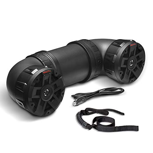 BOSS Audio Systems ATVB6.5R ATV UTV Sound System, Amp and 6.5 Inch Speakers - style: 6.5" Speakers, Black, Rechargeable