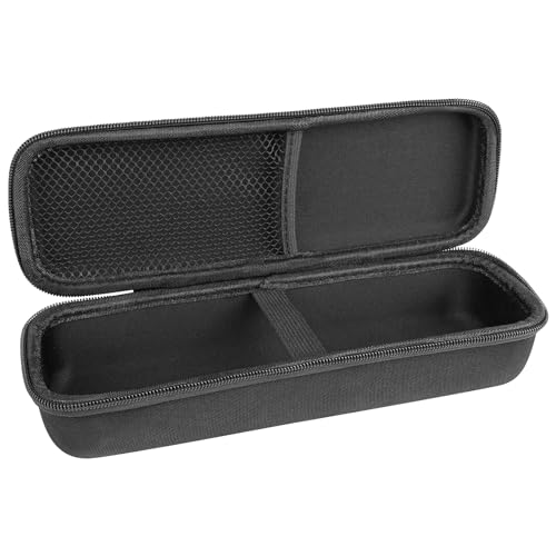 Geekria for Creators Microphone Case, Mic Carrying Case, Travel Protective Bag with Cable Storage Compatible with TONOR TW630, TW620, Dolphin MCX10, MCX20, Gemini Sound GMU-M100 (Black)