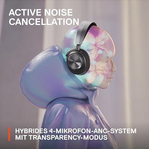 SteelSeries Arctis Nova Pro Wireless Multi-System Gaming Headset — Neodymium Magnetic Drivers — Active Noise Cancellation — 2 Battery System — ClearCast Gen 2 Mic — PC, PS5, PS4, Switch, Mobile - color: Black, style: PC