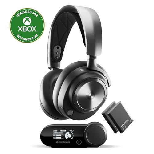 SteelSeries Arctis Nova Pro Wireless Multi-System Gaming Headset - Black - color: Black, style: Xbox