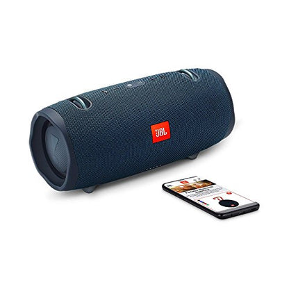 JBL Xtreme 2 - Portable Bluetooth Speaker | Wireless Bluetooth Streaming, Up to 15 hours of playtime, IPX7 waterproof, JBL Connect, Durable fabric and rugged material - color: Blue