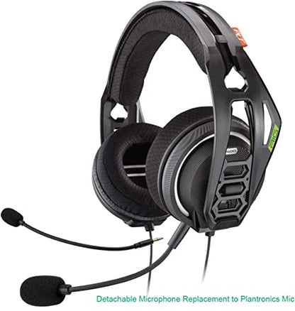 Mic Replacement for Rig 400 Headset, Turtle Beach, Oculus Quest 2, PS4 | Playstation 4 Gaming Headphones - 3.5mm Microphone Attachment, Detachable
