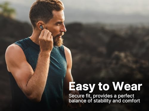 Emerson EG-1501 True Wireless Gaming Earbuds with Low-Latency Audio, Built-in Microphone, Bluetooth 5.1 Connectivity, RGB LED Lighting, and Noise-Cancellation – Perfect for Gaming and Streaming